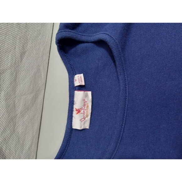 Quaker Factory By Jeanne Bice Women Medium Blue 3/4 Split Sleeve - Picture 6 of 11